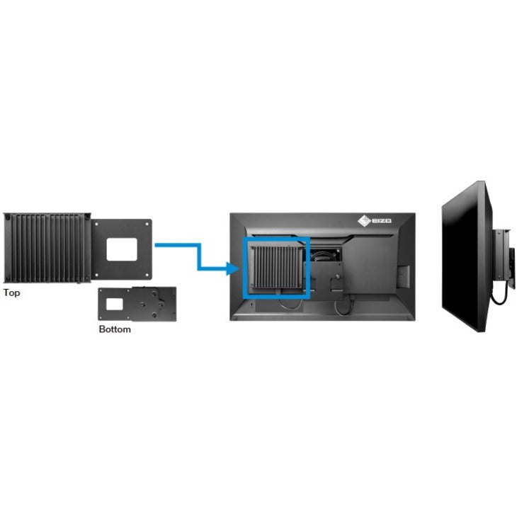 Eizo Mounting Plate For Ip Decoder, Monitor - Black VOP-01