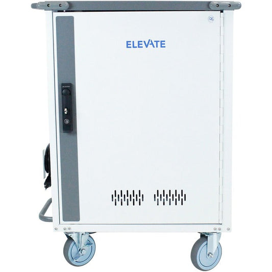 Elevate Hybrid Cart, 16 Usb-C + 16 Ac
