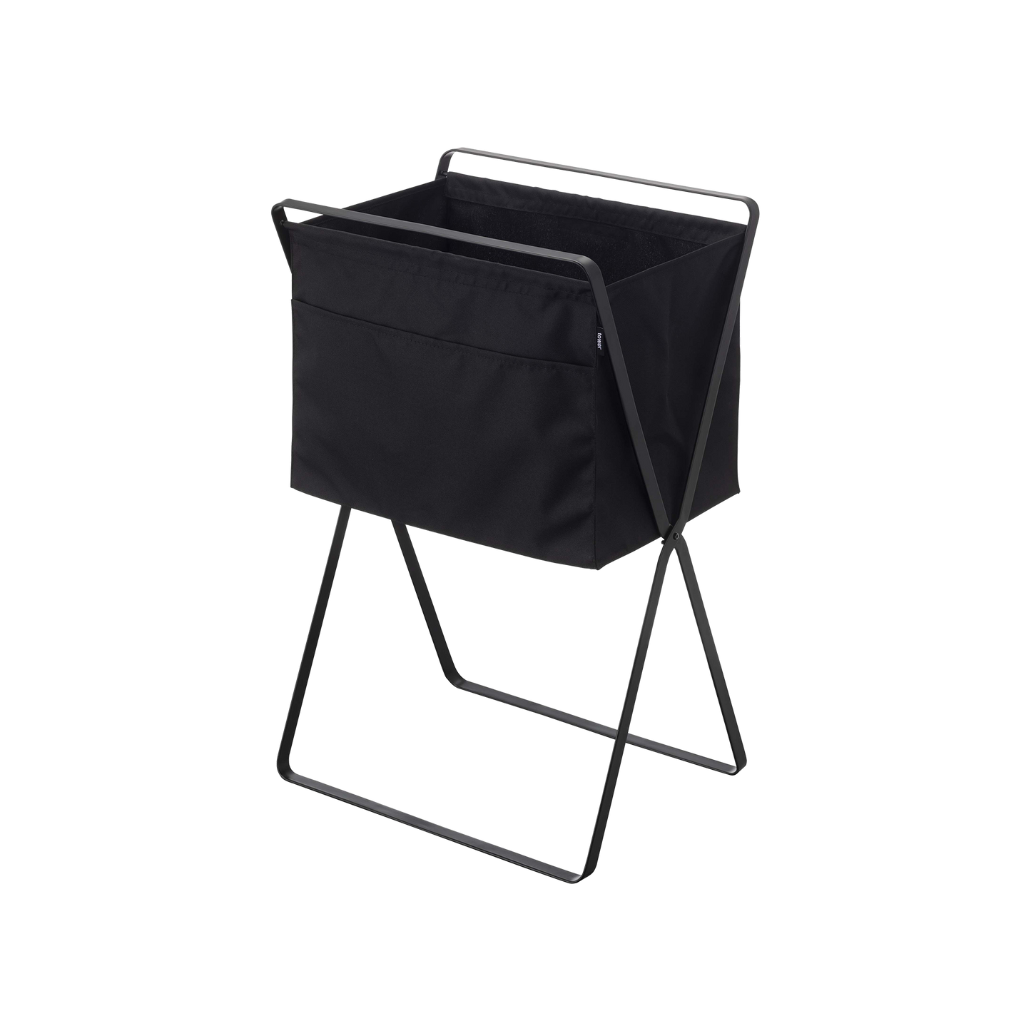 Elevated Laundry Hamper - Steel