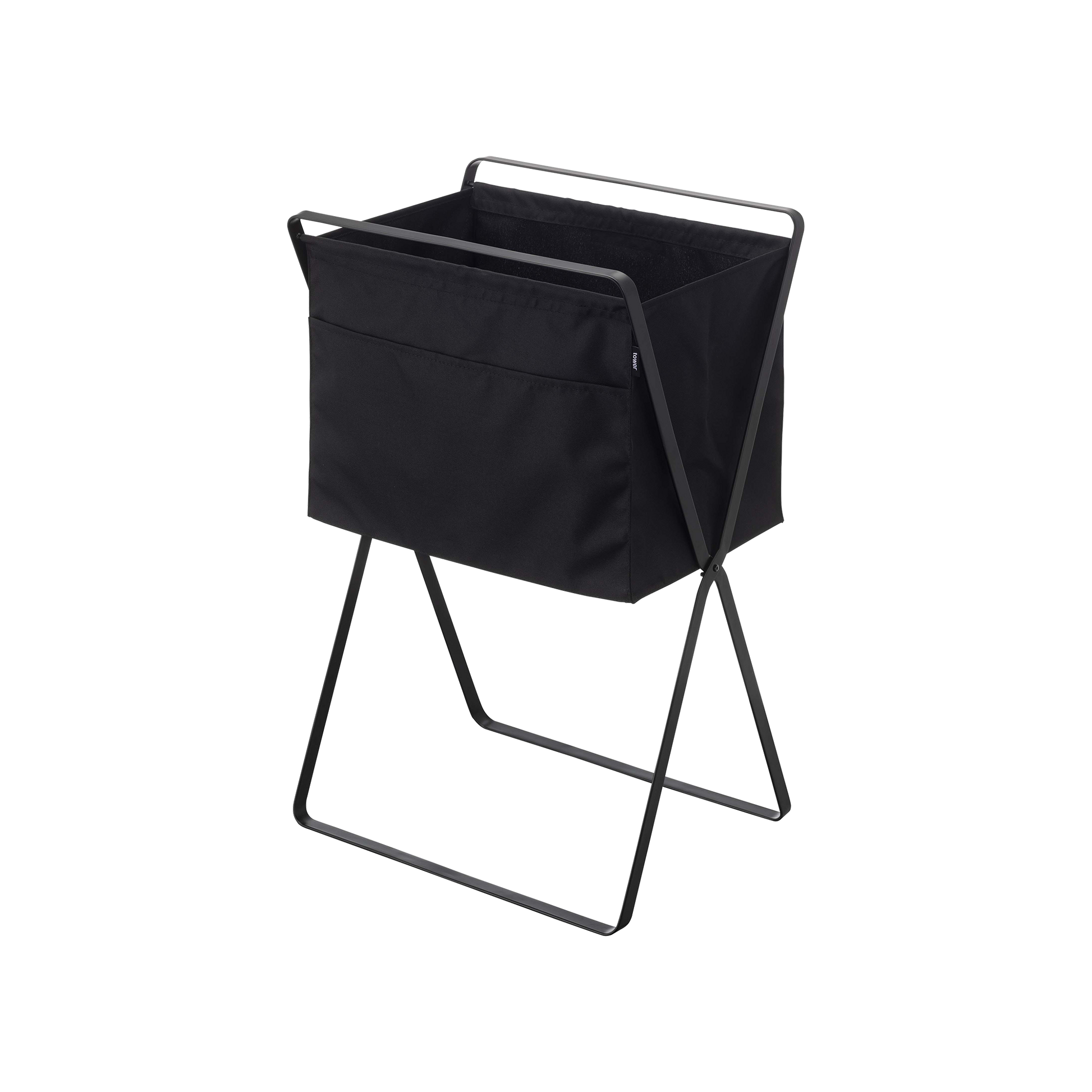 Elevated Laundry Hamper - Steel