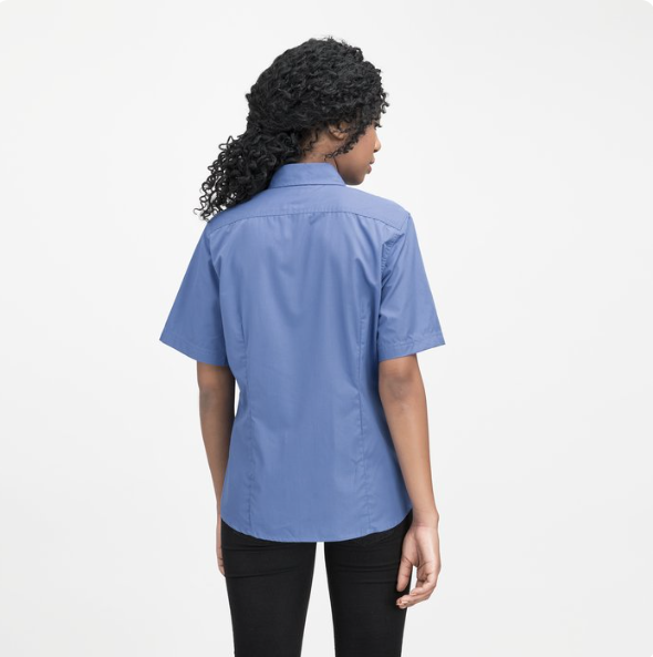 Elevate™ Colter Women's Short Sleeve Dress Shirt – Sleek, Stylish, and Perfect for Any Professional Setting