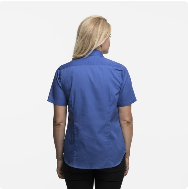 Elevate™ Stirling Short Sleeve Women’s Shirt – Modern, Sleek, and Perfectly Tailored