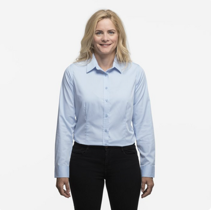 Elevate™ Wilshire Long Sleeve Women’s Shirt – Sophisticated Style with a Flawless Fit