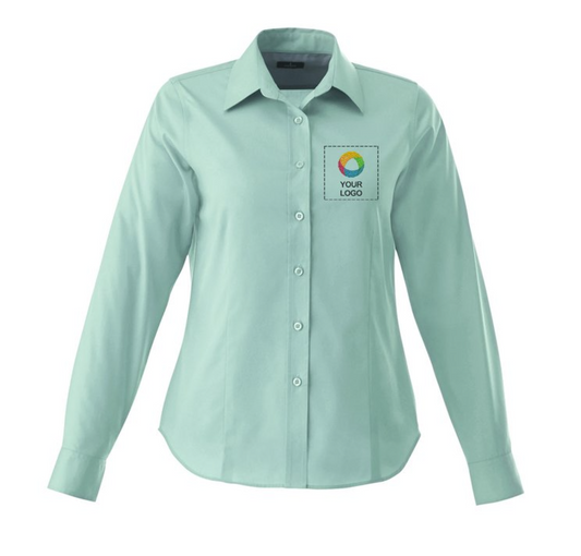 Elevate™ Wilshire Long Sleeve Women’s Shirt – Sophisticated Style with a Flawless Fit