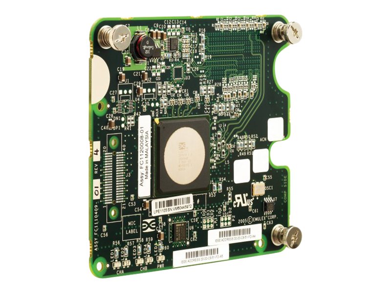 Emulex LPe1105-HP - Network adapter - PCIe - 4Gb Fibre Channel - 2 por