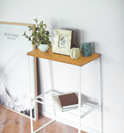 End Table (22" H) - Steel + Wood