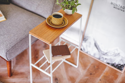 End Table (22" H) - Steel + Wood