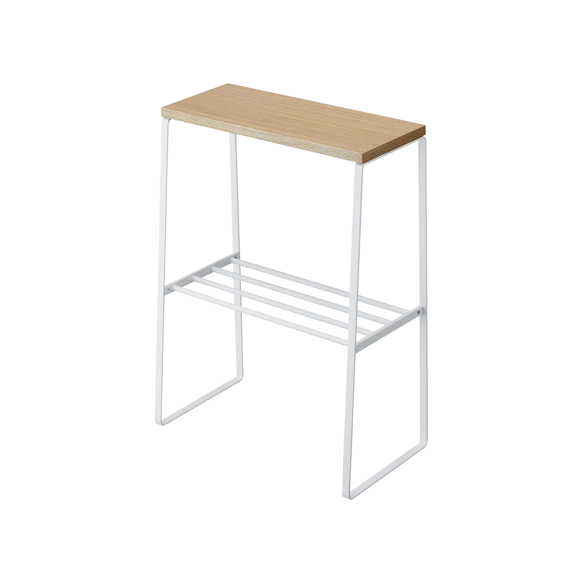 End Table (22" H) - Steel + Wood