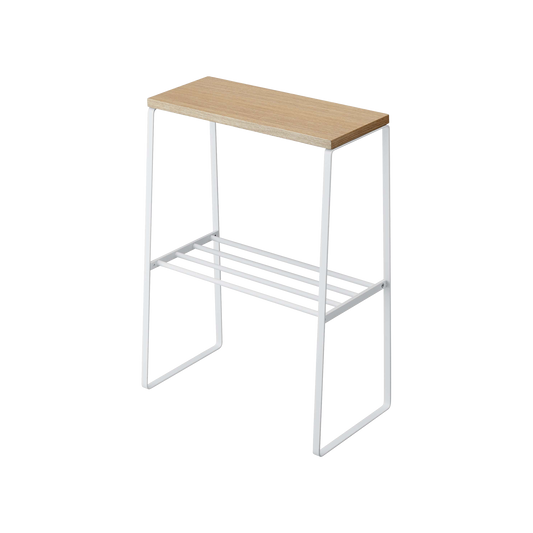 End Table (22" H) - Steel + Wood