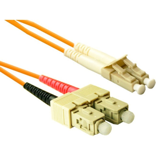 Enet 3M Sc/Lc Duplex Multimode 62.5/125 Om1 Or Better Orange Fiber Patch Cable 3 Meter Sc-Lc Individually Tested SCLC-3M-ENC