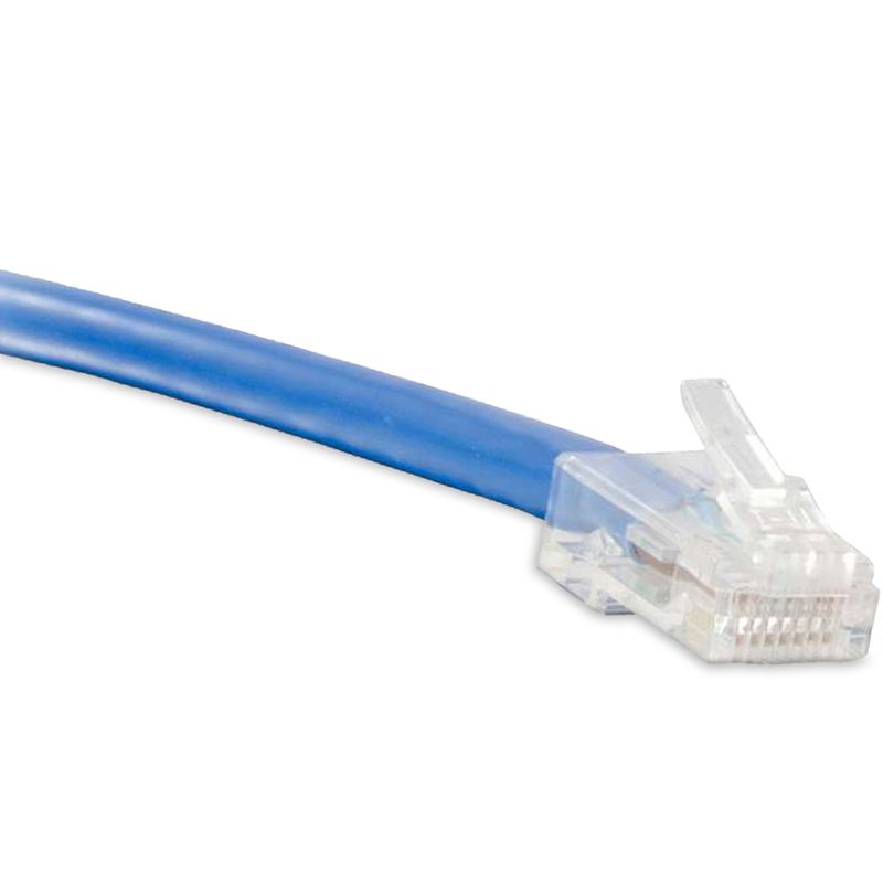 Enet Cat6 Blue 6 Inch Non-Booted (No Boot) (Utp) High-Quality Network Patch Cabl