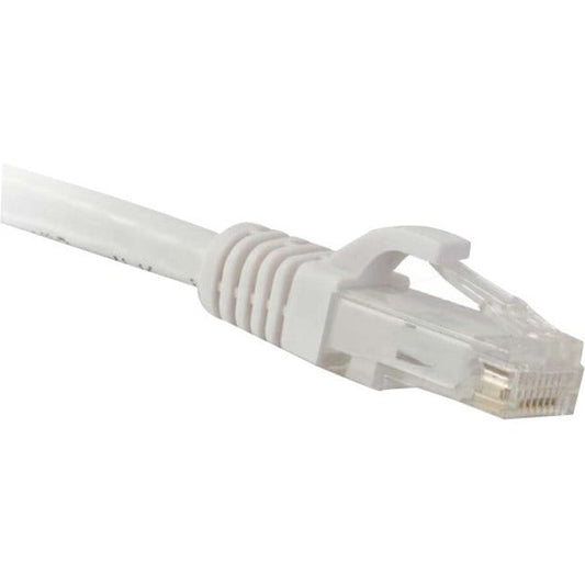 Enet Cat.6A Patch Network Cable C6A-Wh-40-Enc