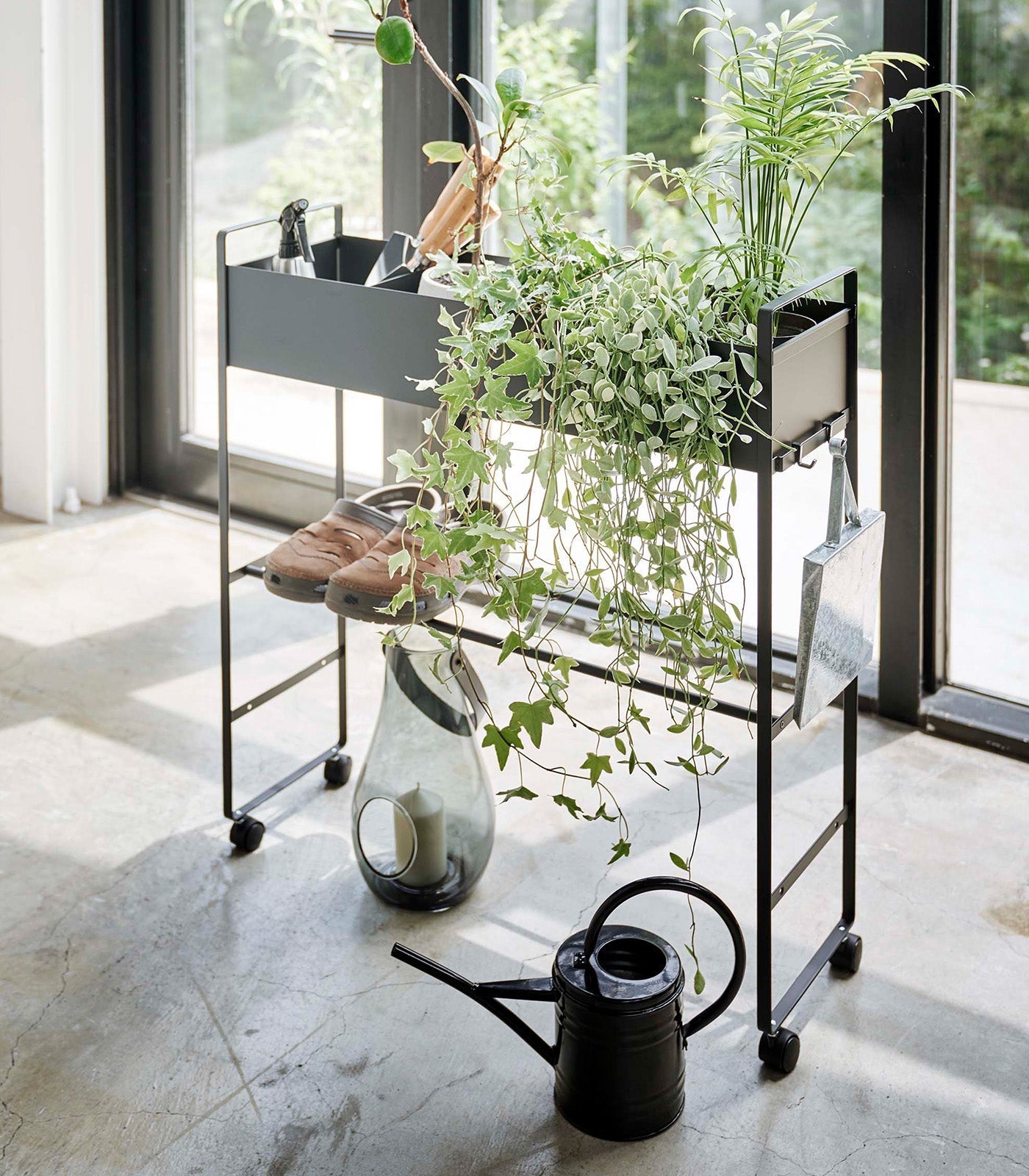 Entryway Storage Cart (29.33" H) - Steel