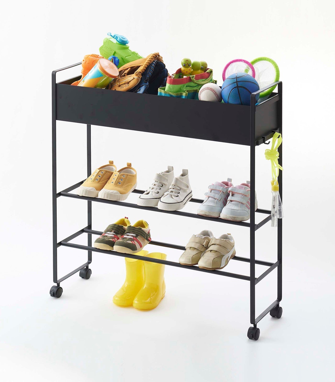 Entryway Storage Cart (29.33" H) - Steel