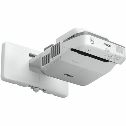 Epson Powerlite 685W Data Projector Wall-Mounted Projector 3500 Ansi Lumens 3Lcd Wxga (1280X800) Grey, White