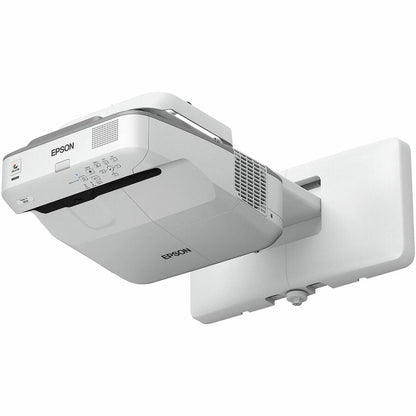 Epson Powerlite 685W Data Projector Wall-Mounted Projector 3500 Ansi Lumens 3Lcd Wxga (1280X800) Grey, White
