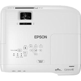 Epson Powerlite 992F Data Projector 4000 Ansi Lumens 3Lcd 1080P (1920X1080) White