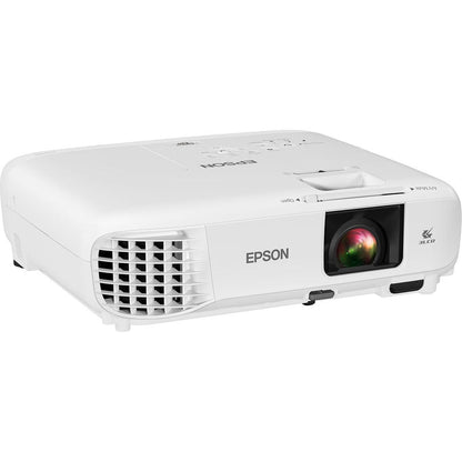 Epson Powerlite E20 Data Projector Standard Throw Projector 3400 Ansi Lumens 3Lcd Xga (1024X768) White