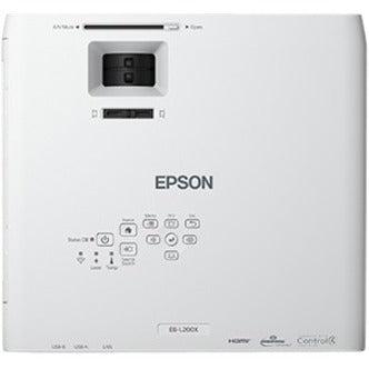 Epson Powerlite L200X Data Projector Standard Throw Projector 4200 Ansi Lumens 3Lcd Xga (1024X768) White