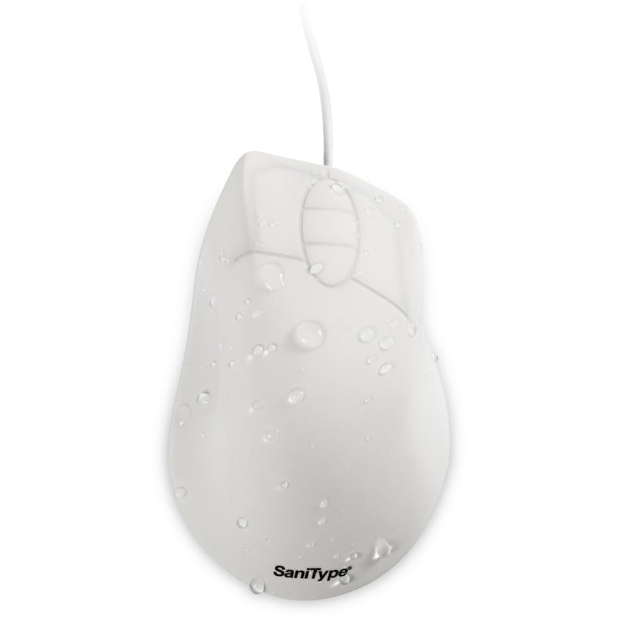 Scroll Mouse Three Button Ergonomic Optical Washable Mouse 3-Button Scroll OMST0C01-W