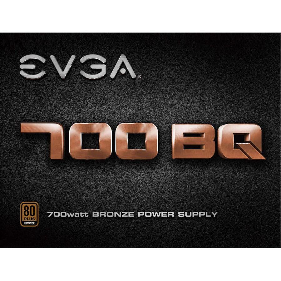 Evga 110-Bq-0700-V1 700 Bq, 80+ Bronze 700W, Semi Modular, Fdb Fan, 5 Year Warranty, Power Supply