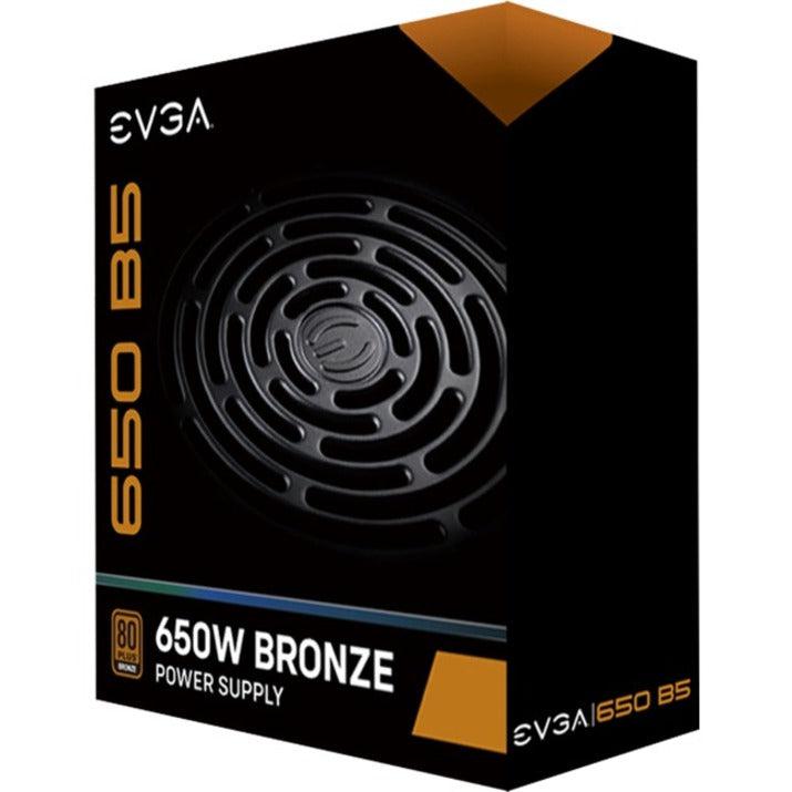 Evga 220-B5-0650-V1 650 B5, 80 Plus Bronze 650W, Fully Modular, Evga Eco Mode, 5 Year Warranty, Compact 150Mm Size, Power Supply