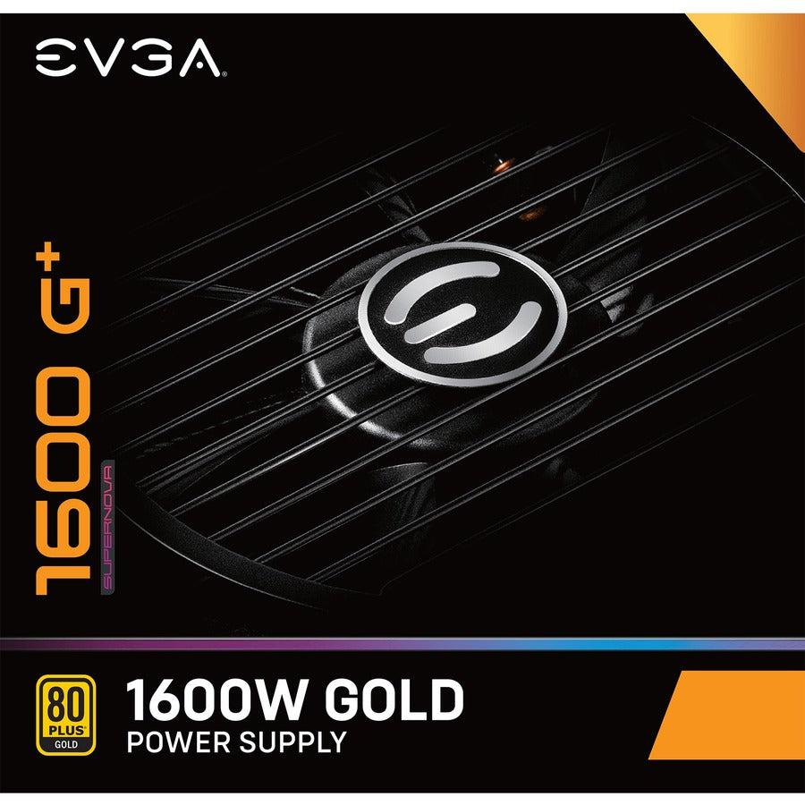 Evga Supernova 1600 G+ 220-Gp-1600-X1 1600W 80 Plus Gold Fully Modular 10 Year Warranty Power Supply