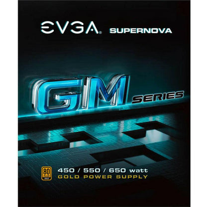 Evga Supernova 550 Gm 123-Gm-0550-Y1 550W 80 Plus Gold Atx12V & Eps12V Power Supply