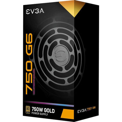 Evga Supernova G6 Series 220-G6-0750-X1 750W 80 Plus Gold Fully Modular 10 Year Warranty Power Supply