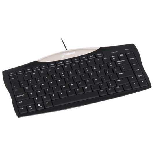 Evoluent Essentials Full Featured Compact Keyboard - Cable Connectivity - Englis