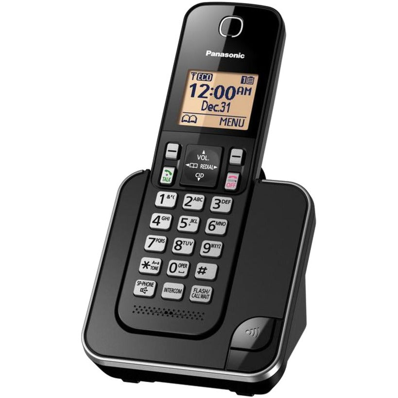 Expandable Cordless Phone in Black- 1HS KX-TGC350B
