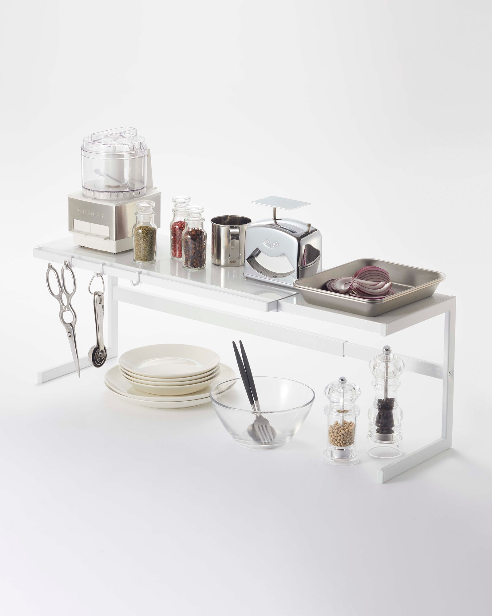 Expandable Countertop Shelf - Steel