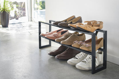 Expandable Shoe Rack - Two Sizes - Steel