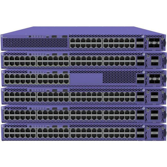 Extreme Networks Extremeswitching X465 Series X465-48P - Switch - L3 - Managed - 48 X 10/100/1000 (Poe+) + 2 X 40 Gigabit Qsfp+ (Uplink) - Rack-Mountable - Poe+ (845 W)