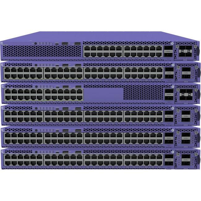Extreme Networks Extremeswitching X465 Series X465-48W - Bundle - Switch - Managed - 48 X 10/100/1000 (Upoe) + 2 X 40 Gigabit Qsfp+ (Stacking) - Rack-Mountable - Upoe (815 W)