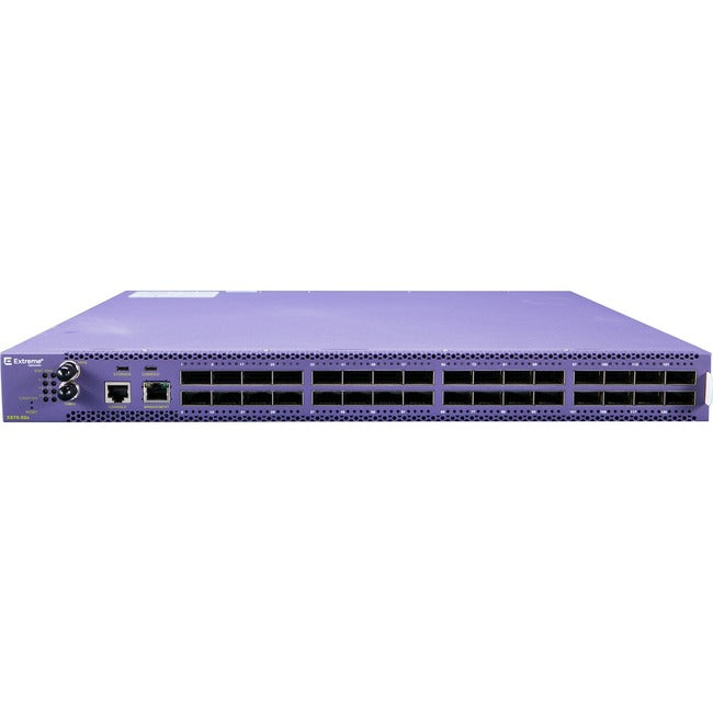 Extreme Networks Extremeswitching X870 Series X870-32C Base - Switch - L3 - Managed - 32 X 10 Gigabit / 25 Gigabit / 40 Gigabit / 50 Gigabit / 100 Gigabit Qsfp28 - Rack-Mountable