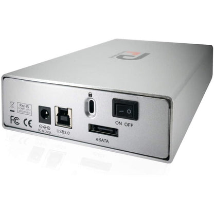 Fantom Drives 18Tb External Hard Drive - Gforce 3 - Usb 3, Esata, Aluminum, Silver, Gf3S18000Eu