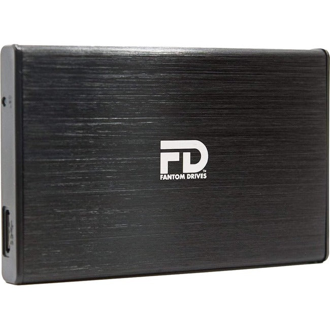 Fantom Drives 2Tb Portable Hard Drive - Gforce 3 Mini - Usb 3, Aluminum, Black, Gf3Bm2000U GF3BM2000U