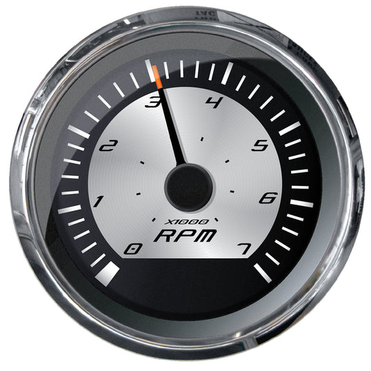 Faria Platinum 4" Tachometer - 7000 RPM (Gas - Inboard, Outboard &amp; I/O)