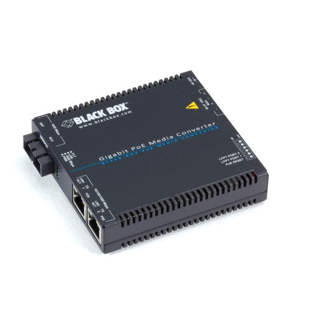 Fast Ethernet Poe Media Converter(2)10/100/1000-Mbps Copper To 100/1000-Mbps Mul