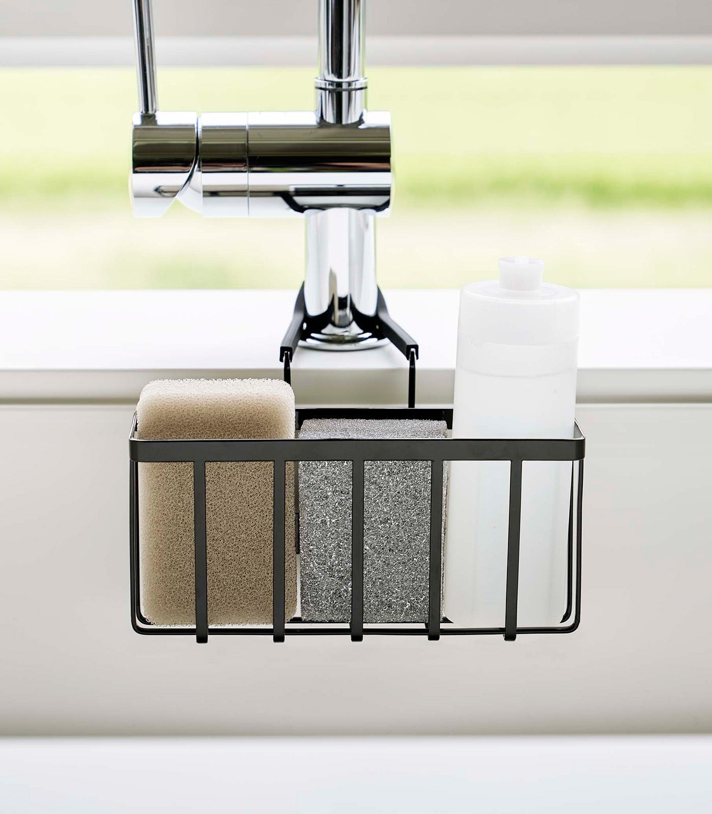 Faucet-Hanging Sponge Caddy - Steel