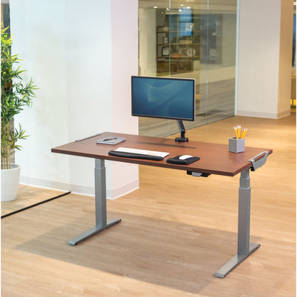 Fellowes Levado Laminate Table,Topmahogany60Inx30Inhplrectangletop