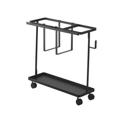 Fitness Equipment Storage Cart - Steel