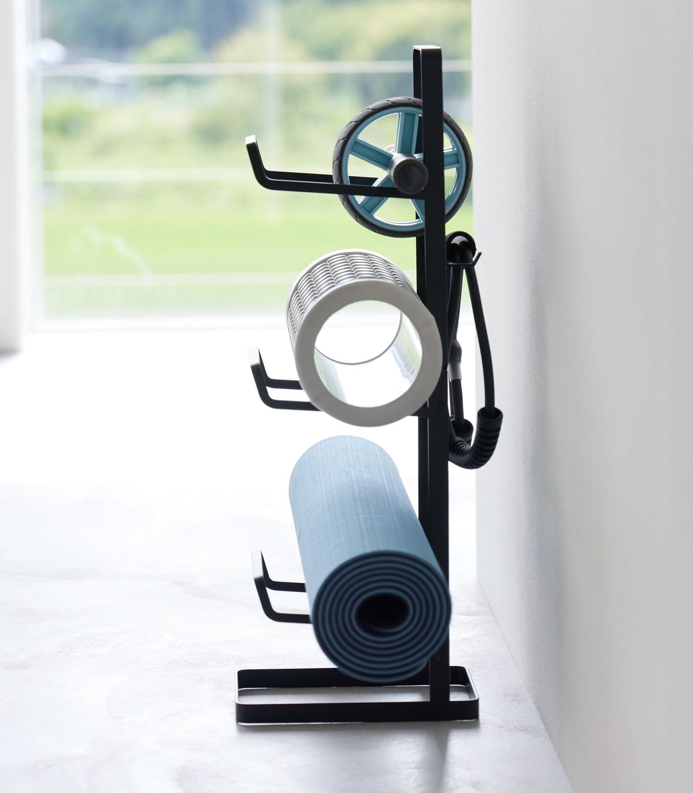 Fitness Equipment Storage Rack - Steel