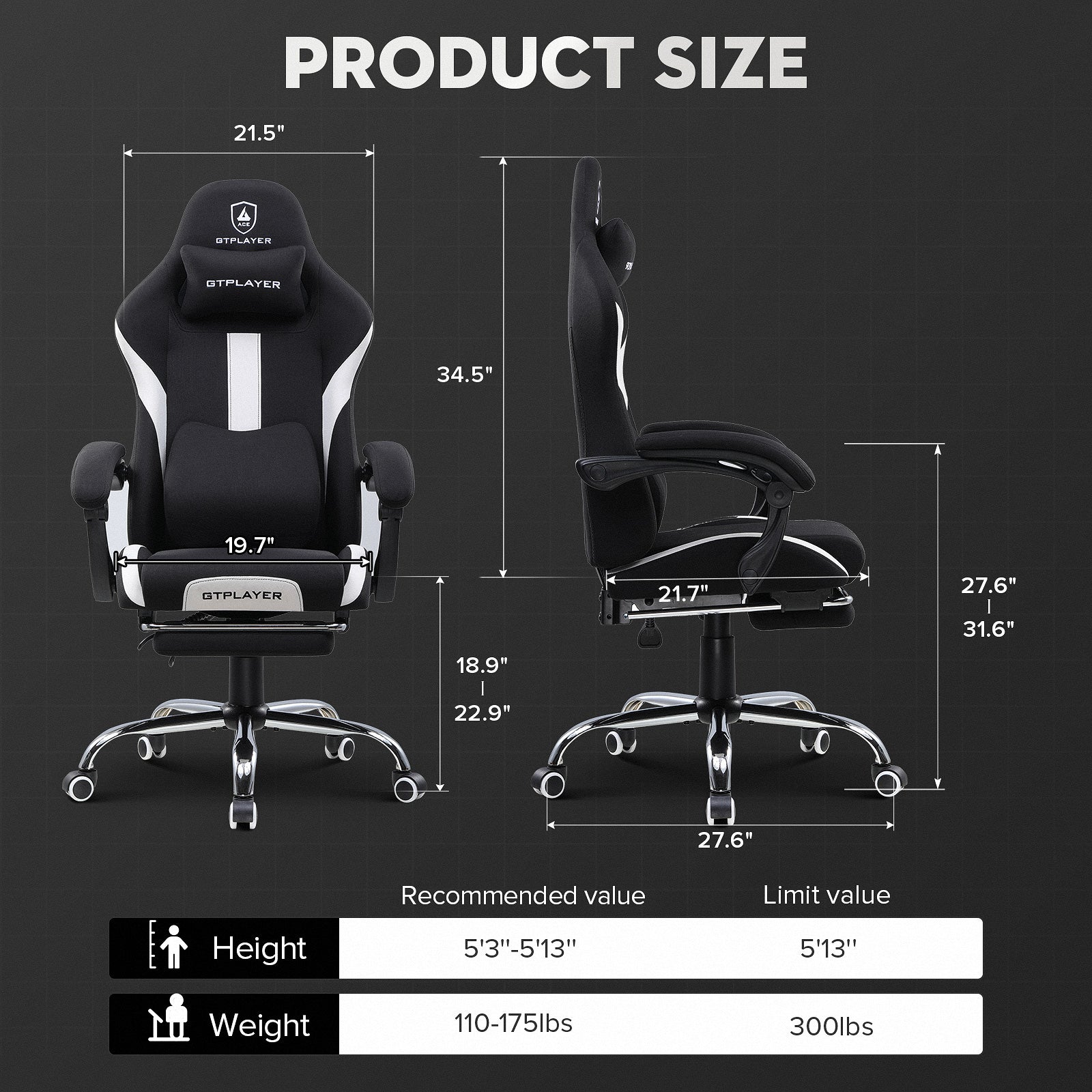 Footrest Series GT905