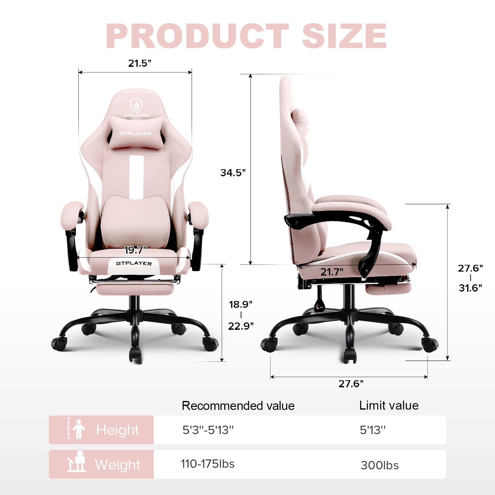 Footrest Series GT905