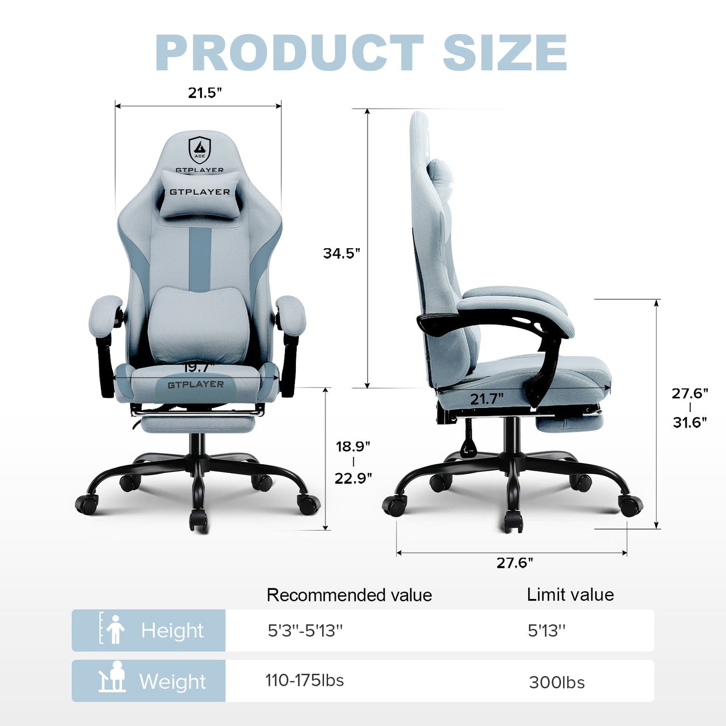 Footrest Series GT905