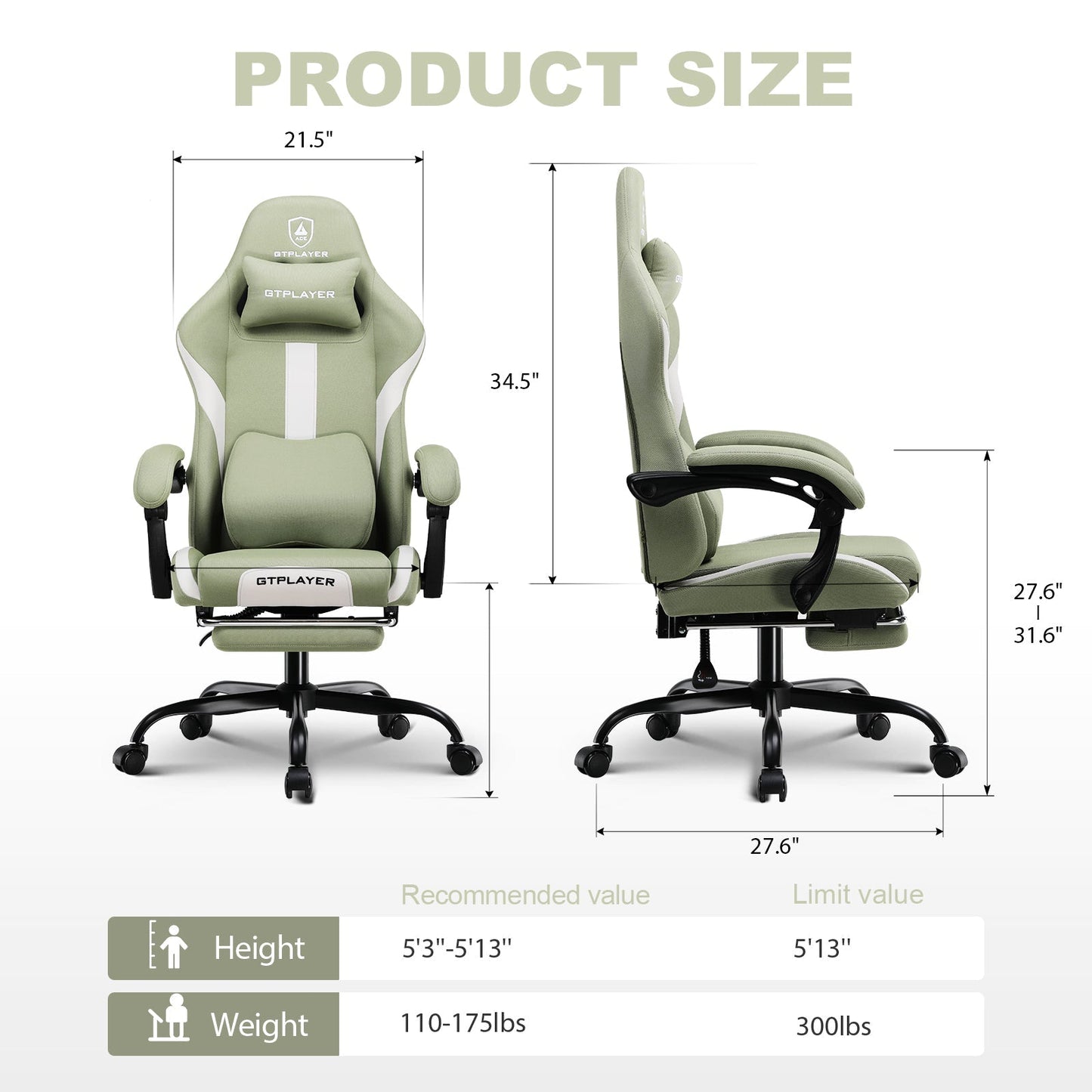 Footrest Series GT905