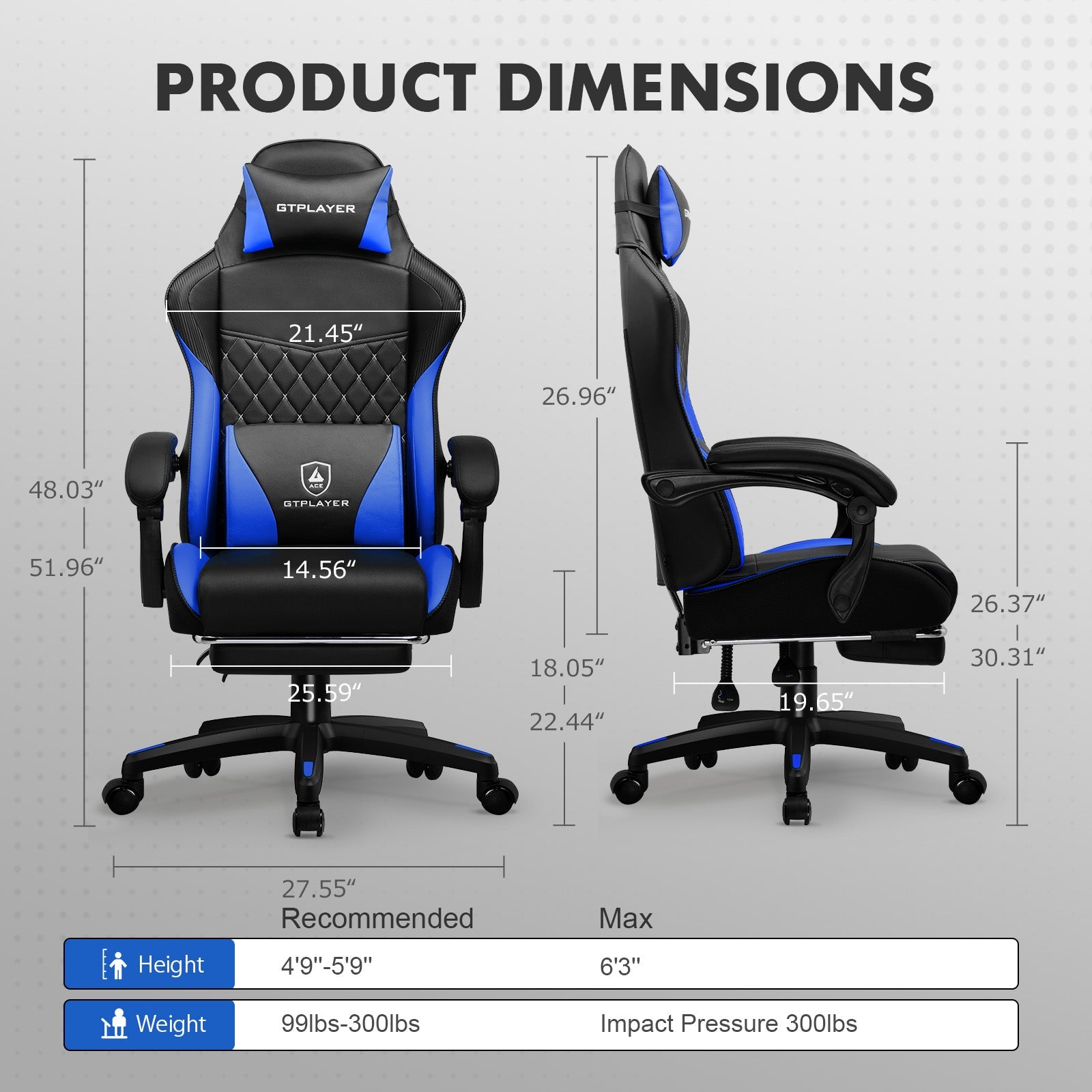 Footrest Series GTP100