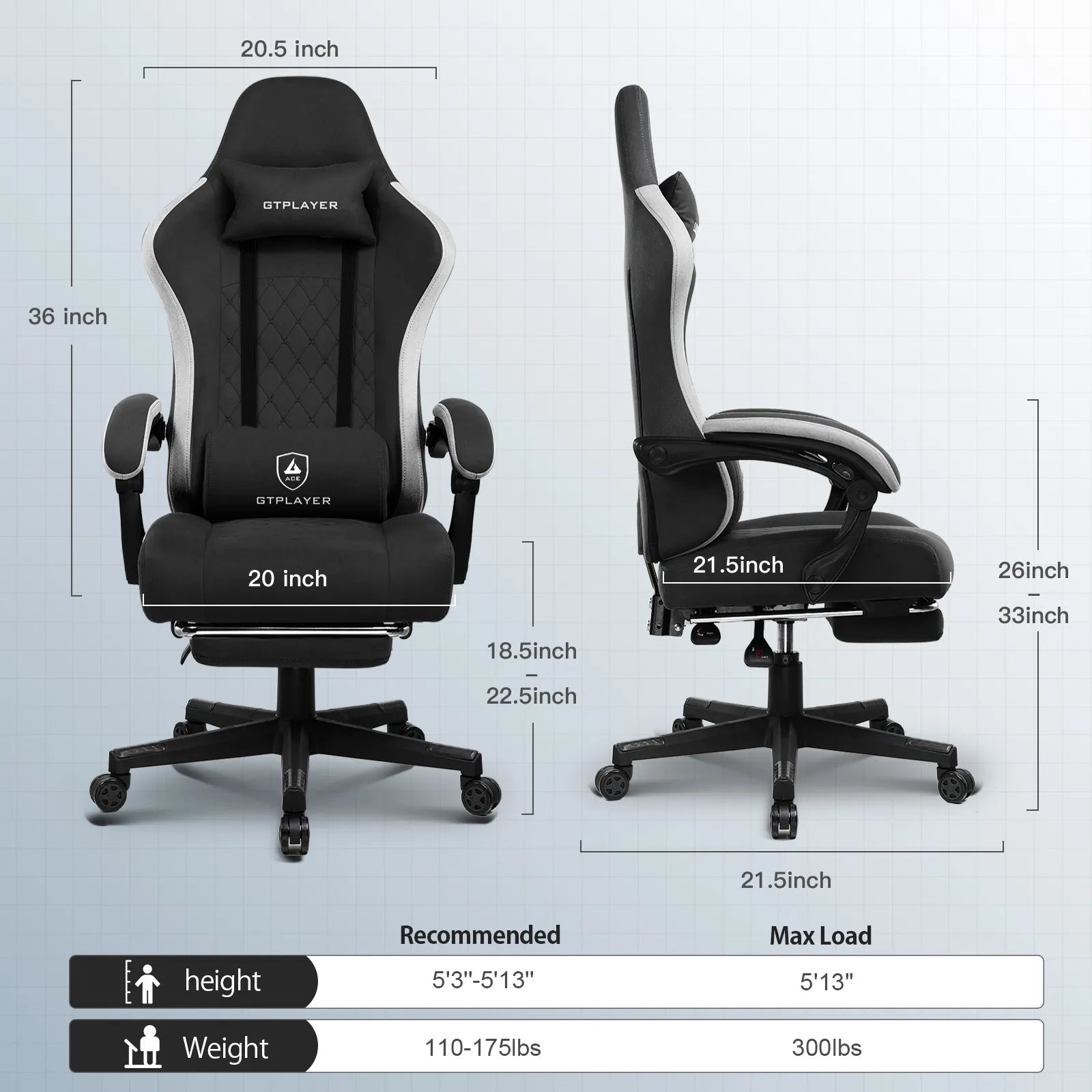 Footrest Series LR002